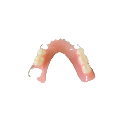 Superficie lisa dental de la estabilidad del color del alto puente de la definición PFM