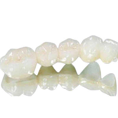 Transparente dental todas las coronas de cerámica fáciles puliendo la superficie naturalmente brillante