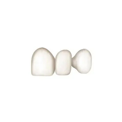 Ejercitando la masticación funcione higiene oral de la corona del titanio puro dental del puente