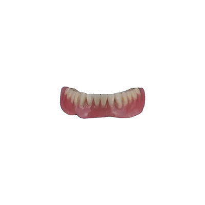 Corona dental de la porcelana superficial lisa restaurar la masticación de buena estabilidad del poder