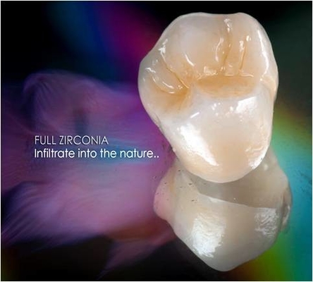 Sobrepuesto dental del embutido de la chapa de la corona de la circona totalmente de cerámica del FDA 3014652903