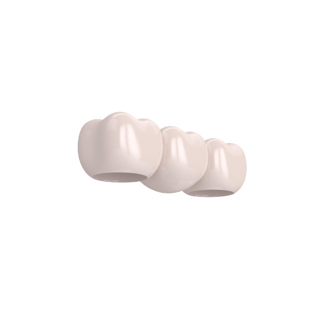 Circona todo el color natural de Biocompatibility de la buena translucidez de los dientes de la porcelana